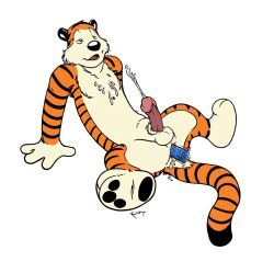 hobbes, anal, anthro, armpit_hair, furry