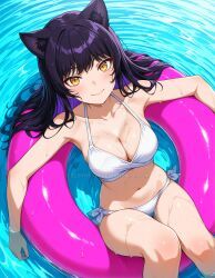 blake_belladonna, deviantart, rwby, elryusam, belly
