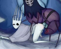 herrah, pale_king_(hollow_knight), hollow_knight, 1boy, 1girls