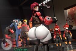 demoman_(team_fortress_2), engineer_(team_fortress_2), mimi_sentry, senthia, spy_(team_fortress_2)