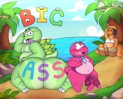 bongoraptor_(gameoverse), gobbles_(gameoverse), stegothesaurus_(gameoverse), gameoverse, glitch_productions