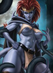 demona, demona_(gargoyles), disney, gargoyles, dandon_fuga