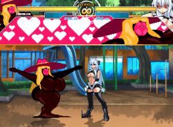 carmelita_(mrpr1993), iari_(mugen), oc, original_character, m.u.g.e.n