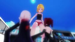 kagamine_rin, vocaloid, azmaybe9, 1girls, big_feet