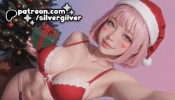 christmas, patreon, silvergilver, armpit, armpits