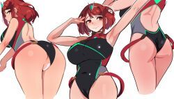 pyra, xenoblade_(series), xenoblade_chronicles_2, 1girl, armpits