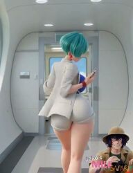 bulma_(beginnings_of_dragon_ball_z), bulma_(dragon_ball), bulma_briefs, jake_steel_(ninja-8004), original_character