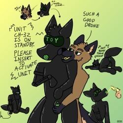 anthro, canid, canine, canis, chez_(artist)