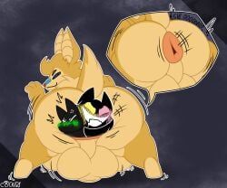 bec_noir, carapacian, friend_(deltarune), jack_noir, homestuck
