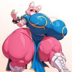 angel_the_bunny, chun-li_(cosplay), capcom, street_fighter, tenshi1499