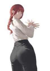 makima_(chainsaw_man), chainsaw_man, 1girls, ass, ass_focus
