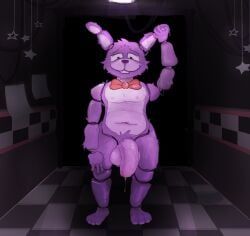 bonnie_(fnaf), five_nights_at_freddy's, scottgames, anonymous_artist, animatronic