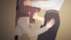 original, siihorsu, 1girls, 2boys, anal