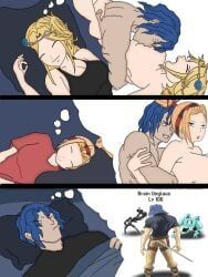 albedo_(overlord), brain_unglaus, cocytus_(overlord), lakyus_alvein_dale_aindra, tina_(overlord)