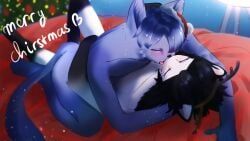 christmas, holidays, duhroomie, anthro, anthro_on_bottom
