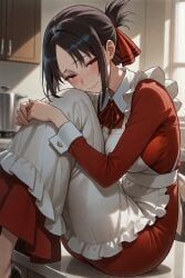 shinomiya_kaguya, kaguya-sama_wa_kokurasetai_~tensai-tachi_no_renai_zunousen~, patreon, 1girls, apron