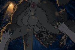 the_chronicles_of_narnia, ambiguous_gender, animal_genitalia, animal_penis, anus
