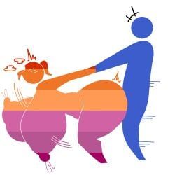 original_characters, warning_sign_person, original, giyeokmieum, lesbian_gets_dicked