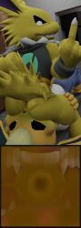 eeveelution, flareon, jolteon, pokemon_(species), pokemon