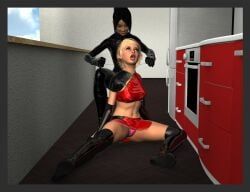 sandra_(ropeman1), xiao_sisters, victory_celebration, ropeman1, age_difference