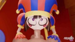 pomni_(the_amazing_digital_circus), ahe_gao, the_amazing_digital_circus, merengue_z, 1boy