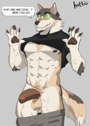 alfonso_(raccsdatfapps), hittoga, 5_fingers, abs, anthro