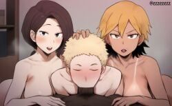 hiroki_(terasu_mc), kanako_(terasu_mc), mori_kaede_(terasu_mc), kokujin_no_tenkousei_ni_ane_o_ntr-ru, ezzezezz
