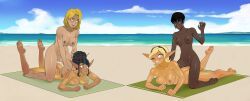 karen_starr, power_girl, rayn, tess_(jak_and_daxter), vixen_(dc)