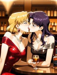 akagi_ritsuko, katsuragi_misato, misato_katsuragi, ritsuko_akagi, neon_genesis_evangelion