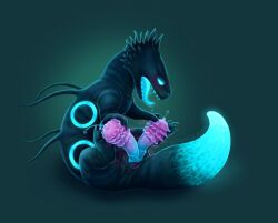 cyan_lizard_(rain_world), lizard_(rain_world), rain_world, videocult, cloudweaver_(artist)