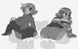 kim_pine, ramona_flowers, scott_pilgrim, yellowjackinit, 2girls