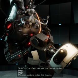 blade_wolf, glados, konami, metal_gear, metal_gear_rising