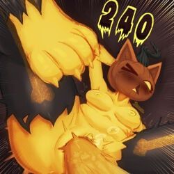 spice_(fortnite), fortnite, fortnitemares, anthro, blush