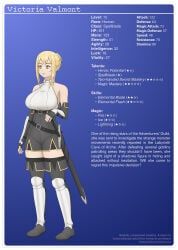 original_character, the_tentacle_professor, big_breasts, swordswoman, tentacle