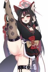 wakamo_(blue_archive), blue_archive, silenzuka, snya_ko, animal_ears
