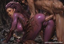 queen_of_blades, sarah_kerrigan, zerg, starcraft, starcraft_2