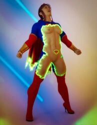 revy, revy_(black_lagoon), supergirl_(cosplay), black_lagoon, dc