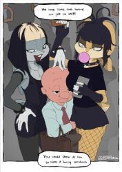 bugs_bunny, elmer_fudd, lola_bunny, looney_tunes, warner_brothers
