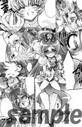 cure_blossom, cure_sunshine, hanasaki_tsubomi, itsuki_myoudouin, heartcatch_precure!