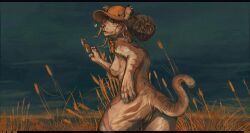 alex-dep-998, anthro, areola, baseball_cap, breasts