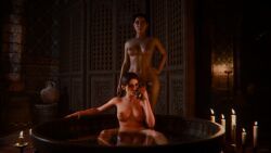 anca_(the_blood_of_dawnwalker), lacra_(the_blood_of_dawnwalker), the_blood_of_dawnwalker, 1futa, 1girls