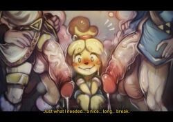 isabelle_(animal_crossing), link, pit_(kid_icarus), animal_crossing, kid_icarus