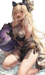 helel_ben_shalem, granblue_fantasy, suzuame_yatsumi, 1girls, ass