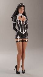 lara_croft, lara_croft_(survivor), halloween, tomb_raider, 1girls
