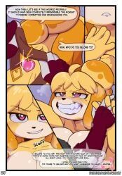 artifact_the_fox, isabelle_(animal_crossing), animal_crossing, nintendo, glowhorn