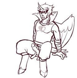dirk_strider, satyr_(homestuck), homestuck, homestuck:_beyond_canon, ms_paint_adventures