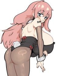 michinoku_komaro, seitokai_nimo_anawa_aru!, the_varking, 1girls, big_areola