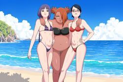 akimichi_chouchou, kakei_sumire, sarada_uchiha, uchiha_sarada, boruto:_naruto_next_generations