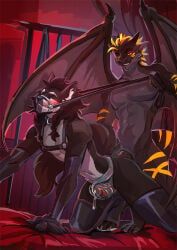 basalt_(basaltdragon), riddle, mythology, kammi-lu, all_fours