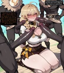 aether_(genshin_impact), hilichurls_(species), genshin_impact, hoyoverse, mihoyo